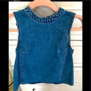 Holding Horses( Anthropologie) Denim Top